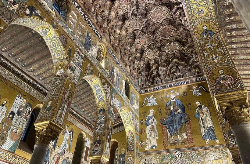 Palermo: Palatine Chapel, Audio App & optional Norman Palace - Reading the Norman, Arab, and Byzantine details