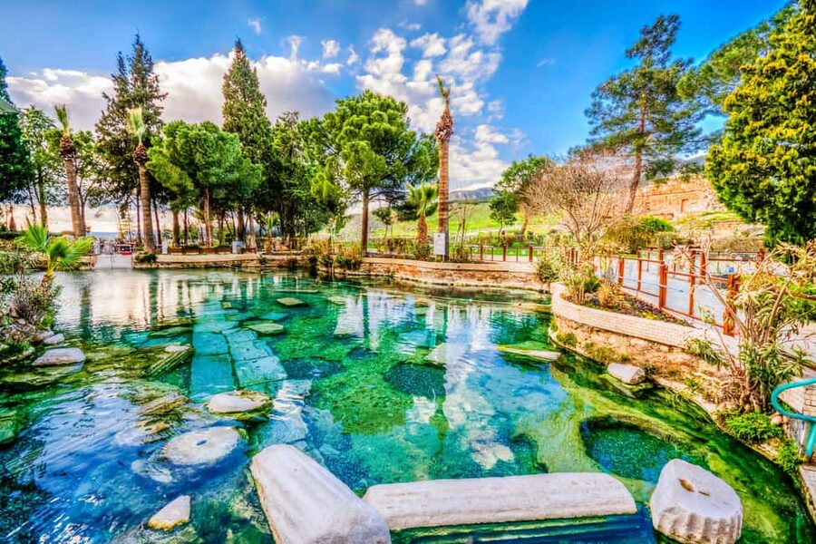 Pamukkale and Hierapolis Skip-the-Line Tickets + Audio Guide - The theater and the Roman public buildings