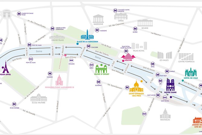 Paris: Batobus Hop-On Hop-Off Cruise & Landmarks Audio Tour - What the audio guide adds, and what it does not
