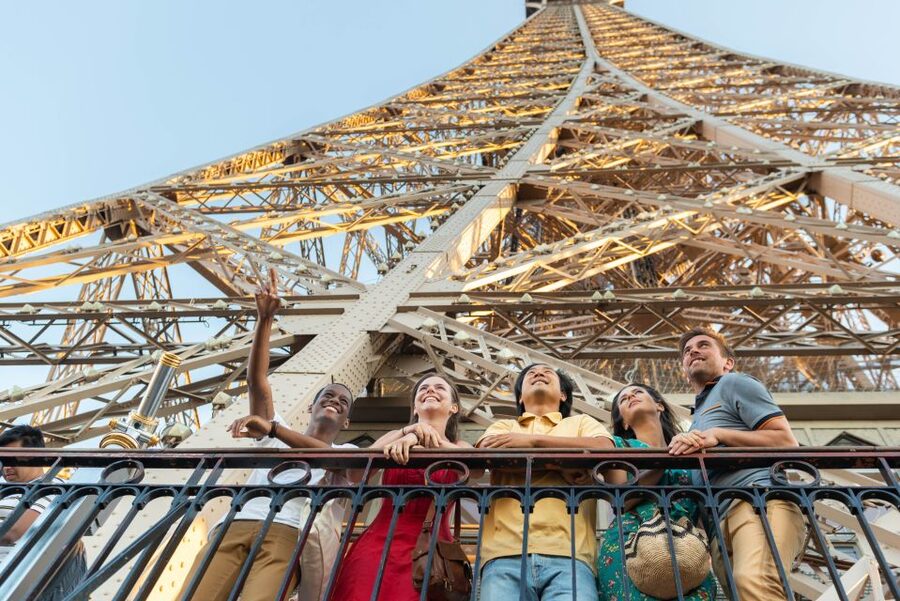 Paris: Eiffel Tower Access w/ Audioguide and Optional Cruise - Timing, bags, and accessibility