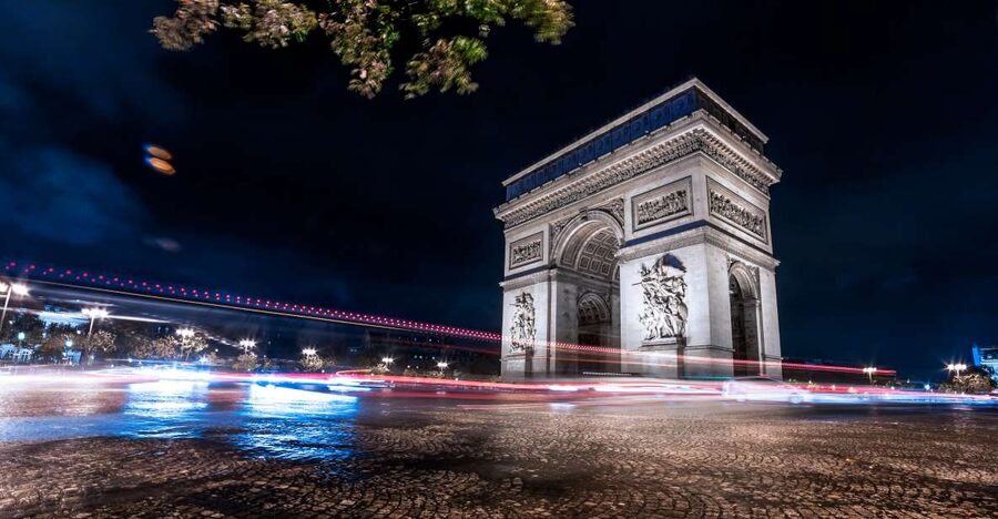 Paris: Panoramic Night Tour with Audio Guide and Host - Paris after dark from Place de Sydney