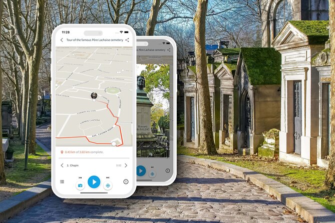Père-Lachaise Cemetery Paris Tour with Audioguide - What the 33 recordings add