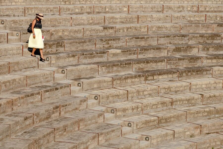 Pompeii: Entry Ticket with Audio Guide - Theaters, amphitheater, and the city’s grand scale