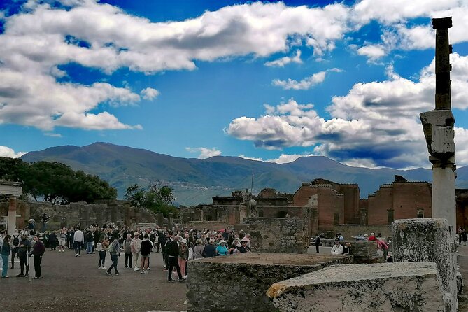 Pompeii from Naples: Smart Audio Guide with Travel Instructions - The amphitheater and the large southern sites