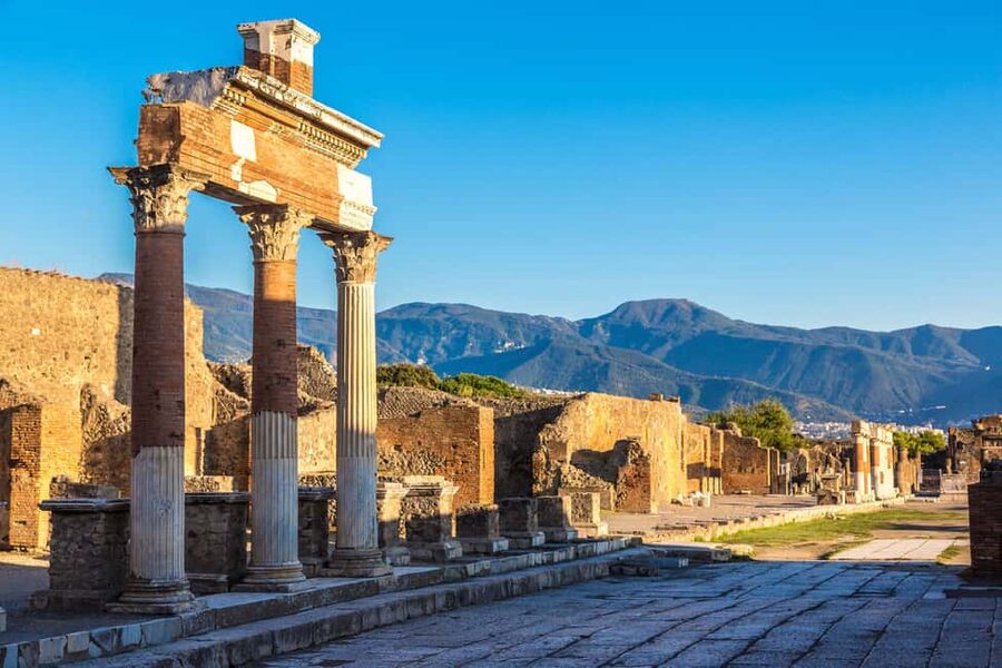 Pompeii: Skip-the-Line Ticket with Audio Guide and Map - Baths, temples, theaters, and the amphitheater