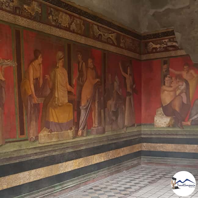 Pompeii, skip-the-line ticket with smartphone audio guide on App - Baths, Homes, Businesses, and Frescoes
