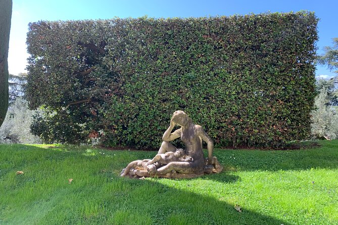 Pontifical Villa Gardens at Castel Gandolfo Audio-Guided Minibus Tour - The porchetta and wine option