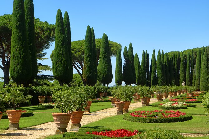 Pontifical Villa Gardens at Castel Gandolfo Audio-Guided Minibus Tour - Reaching Via Massimo D’Azeglio