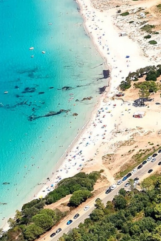 Porticcio: Coastal Train Ticket with Audio Guide & Tastings - Mare e Sole and the beaches south of Porticcio