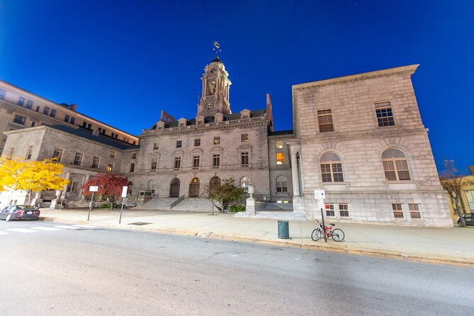 Portland Maine Self-Guided Walking Audio Tour - Meeting Henry Wadsworth Longfellow in the city center