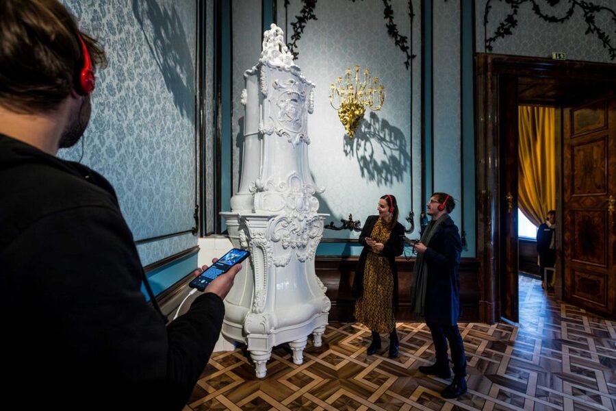 Prague: Clam-Gallas Palace Entry Ticket with Audio Guide - Using the Audio Guide Without Losing Your Own Pace