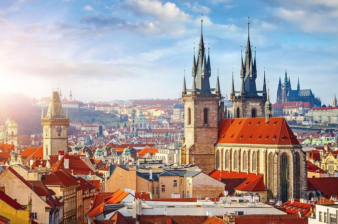 Prague Scavenger Hunt and Highlights Self Guided Audio Tour - Lovers Bridge and the Holy Trinity Column