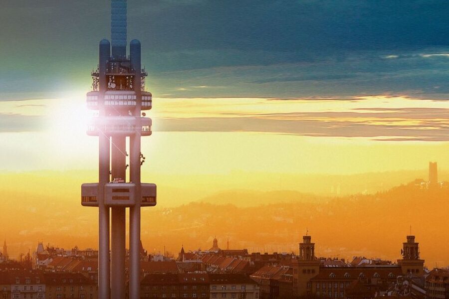 Prague TV Observatory Tower Audio Guide with Online Ticket - The tower’s controversial design