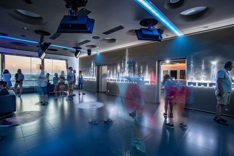 Prague TV Observatory Tower Audio Guide with Online Ticket - Allow time for the bistro