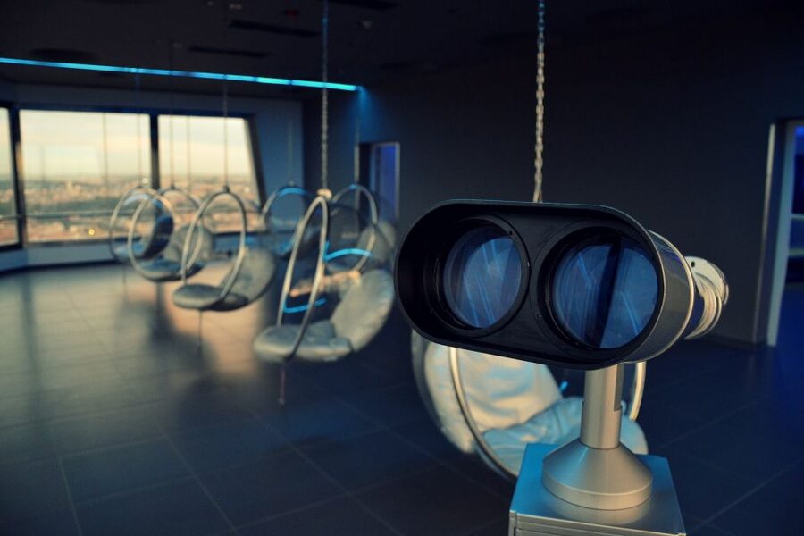 Prague TV Observatory Tower Audio Guide with Online Ticket - Arriving at Mahlerovy sady 1