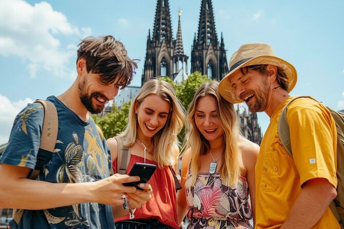 Private audio book city rally around Cologne Cathedral and the Old Town - Key points at a glance