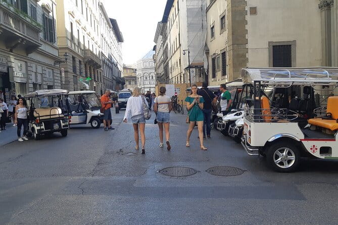 Private Florence Tour by Golf Cart ETukTuk with Audio Guide - Value at $50.46 per person
