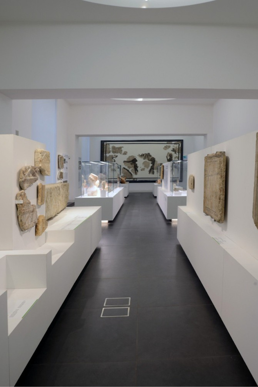 R. Calabria: National Archaeological Museum & App audioguide - A glass-roofed courtyard and Strait of Messina views