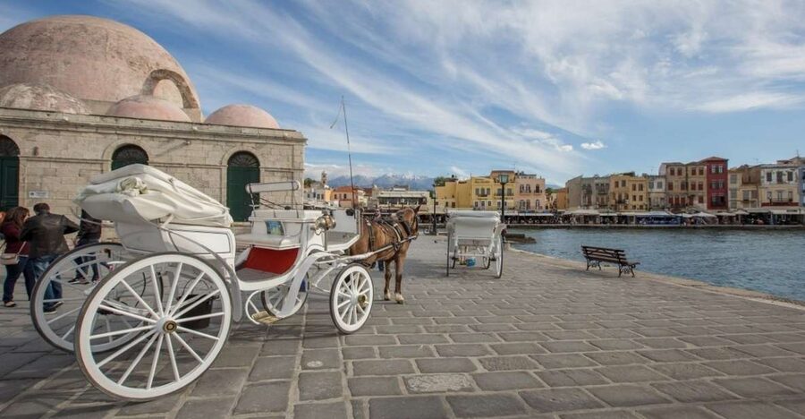 Rethymno: Full or Half-Day Trip to Chania with Audio Guide - The coach ride west to Chania