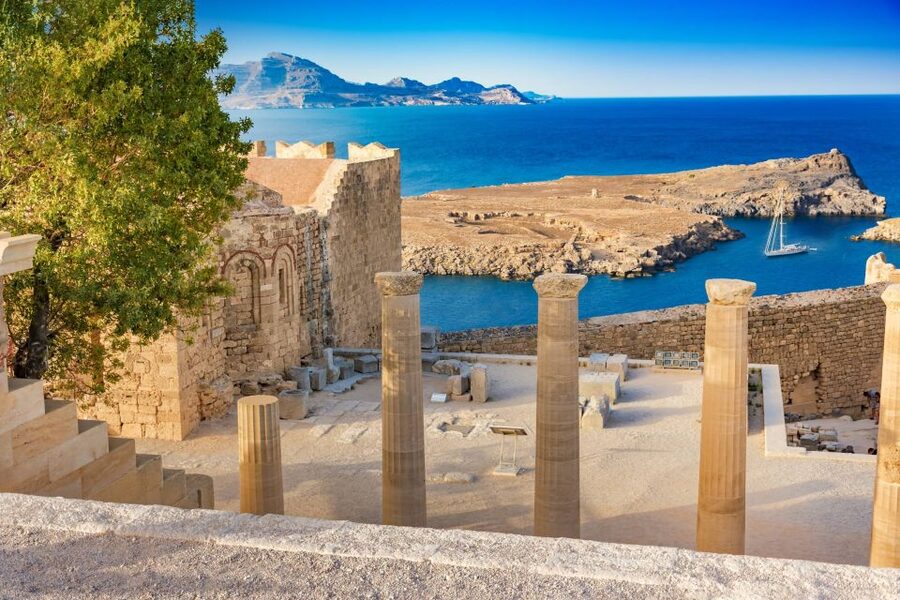 Rhodes: Lindos Acropolis Entry Ticket & Optional Audio Guide - The climb begins in Lindos village