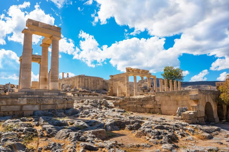 Rhodes: Lindos Acropolis Entry Ticket & Optional Audio Guide - Timed entry can save you from the worst queue