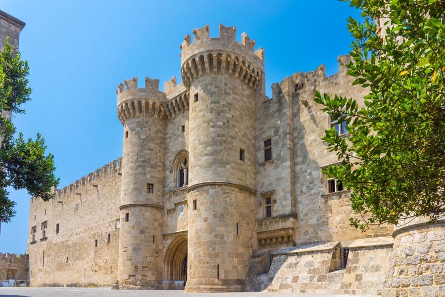 Rhodes: Palace of the Grand Master E-Ticket & Audio Tour - From the monumental entrance to the inner courtyard