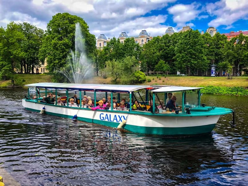 Riga: Canal Boat Sightseeing Tour With Audio guide - Key points before you book