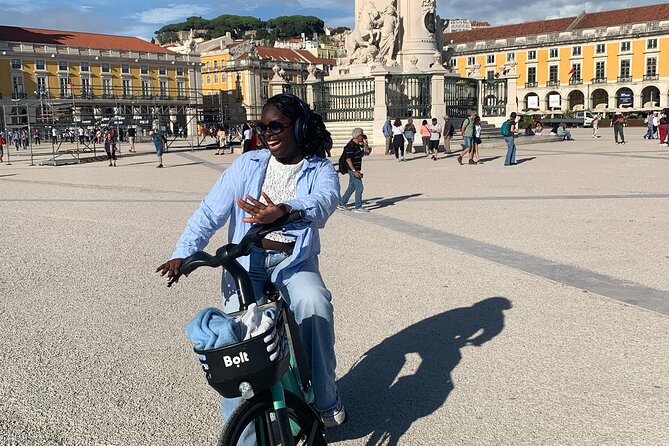 Riverside Ride Audio Adventure Lisbon to Belem - The Tower of Belém and the story of the rhino