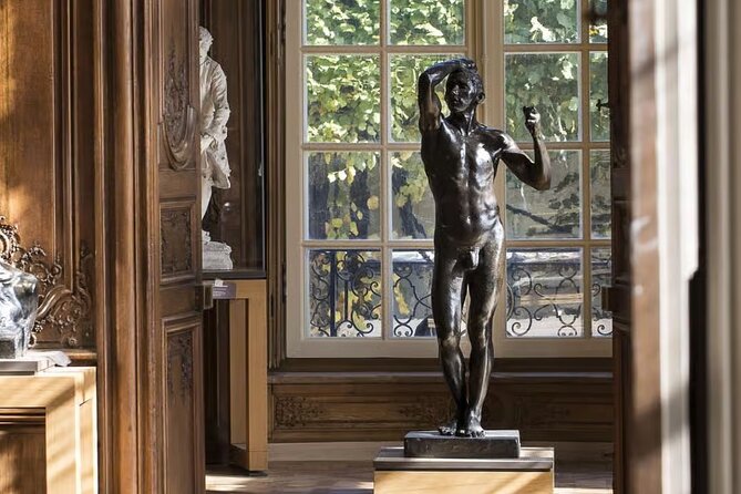 Rodin Museum Paris Entry Ticket with Skip the line and Audio - The sculpture gardens and the view toward the Eiffel Tower