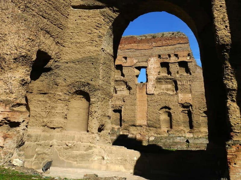 Rome: Ancient Baths of Caracalla Ticket & Audio Guide - Arriving at Viale delle Terme di Caracalla