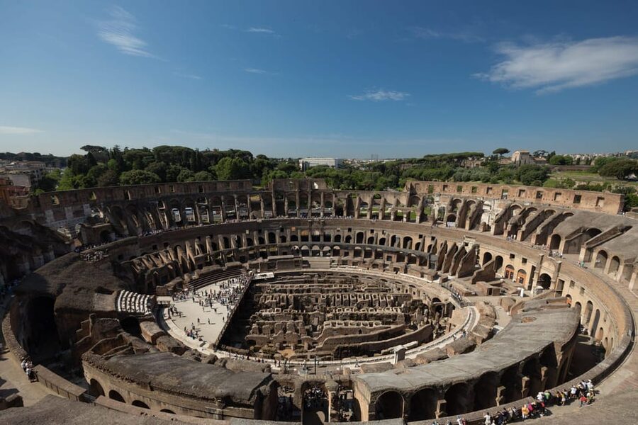 Rome: Audio guide of the Colosseum - The offline file is the practical advantage