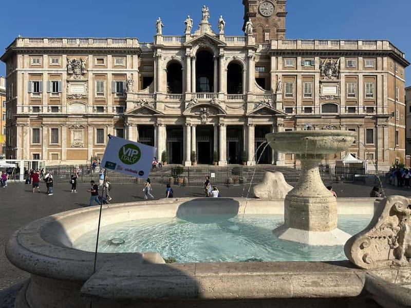 (Rome) Audio Guided Tour of the Basilica of Santa Maria Maggiore - Entering through priority access