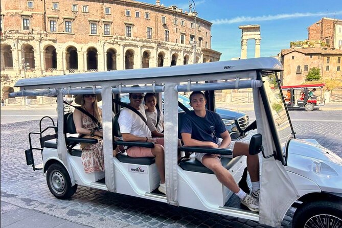 Rome by Golf Cart Private Tour and Colosseum with Audio Guide - Why the Golf Cart Works Well in Rome