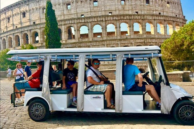 Rome by Golf Cart Private Tour and Colosseum with Audio Guide - Starting Near the Colosseum