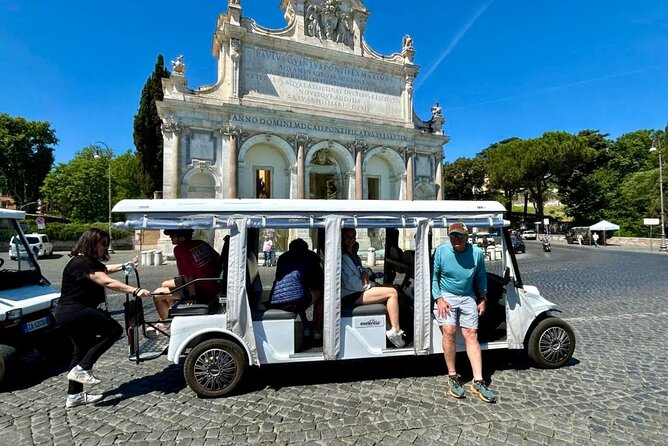 Rome by Golf Cart Private Tour and Colosseum with Audio Guide - Capitoline Hill and the Roman Forum View