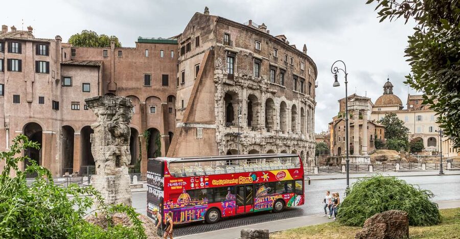 Rome: City Sightseeing Hop-on Hop-off Bus with Audioguide - Spanish Steps, Trevi Fountain, and Piazza Barberini