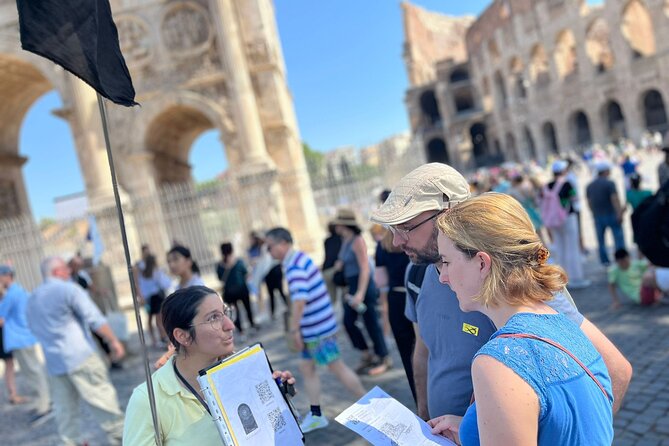 Rome: Colosseum Access with Official AI App & Arena Option - Entering the Colosseum without a live guide