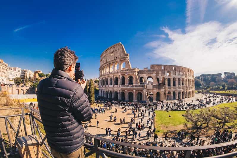 Rome: Colosseum & Forum Experience with Free Audio Guide App - Entering the Colosseum with a timed ticket