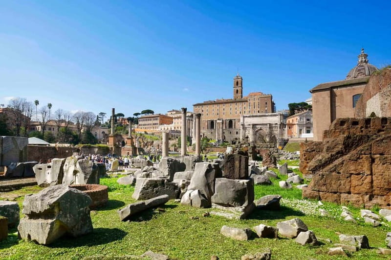 Rome: Colosseum, Forum, Palatine Hill Entry, and Audio Guide - Entering the Colosseum and reaching the Arena floor