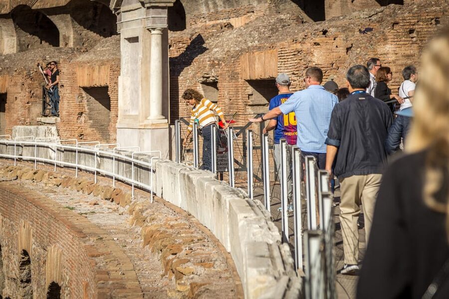 Rome: Colosseum, Forum, & Palatine Hill Entry & Audioguide - Walking through the Roman Forum