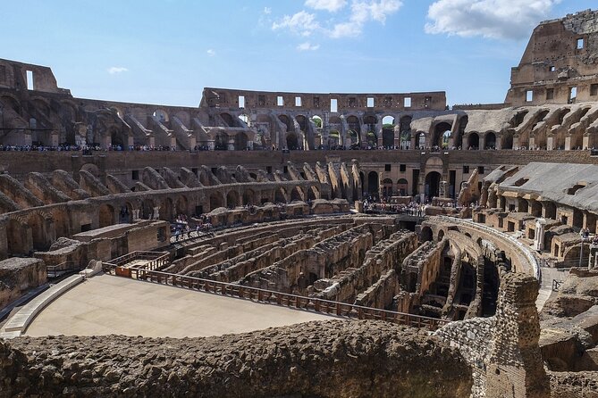 Rome: Colosseum, Forum, & Palatine Hill with Audio Guide - Entering the Colosseum