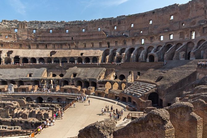 Rome: Colosseum, Forum & Palatine with Arena Access + Audio Guide - Prepare your phone, ID, and footwear