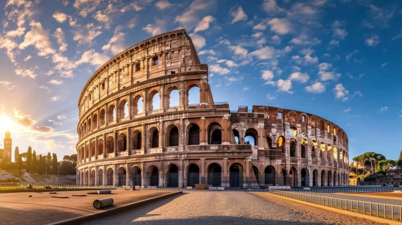 Rome: Colosseum & Forum with AudioGuide App + Optional Arena - Entering the Colosseum with a timed ticket