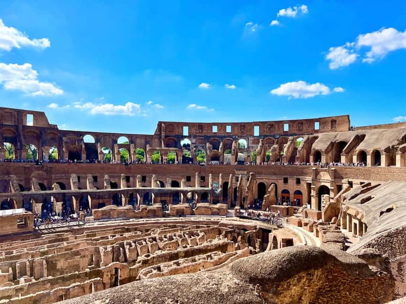 Rome: Colosseum & Forum with AudioGuide App + Optional Arena - Palatine Hill and the view over Rome