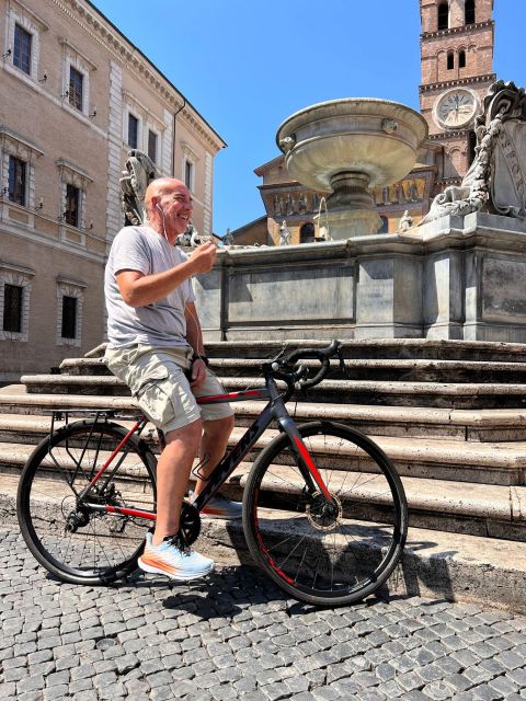 Rome: E-Bike Rental with Audio Guide - Picking up your e-bike at Via di S. Calisto, 9