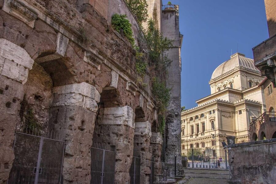 Rome: Jewish Museum and Tempio Maggiore Entry with Audio - The Spanish Synagogue inside the museum route
