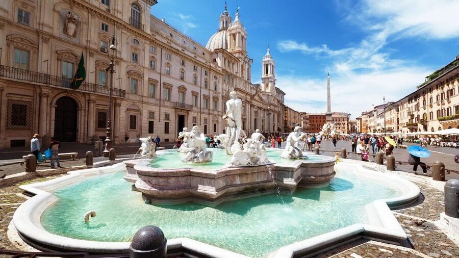 Rome+Jubilee Audioguide - TravelMate app for your smartphone - Castel Sant’Angelo and the route toward the river