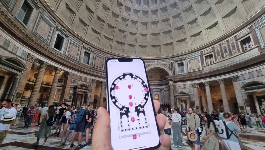 Rome: Monuments Audio Guide with Pantheon, no entry ticket - Key points to know