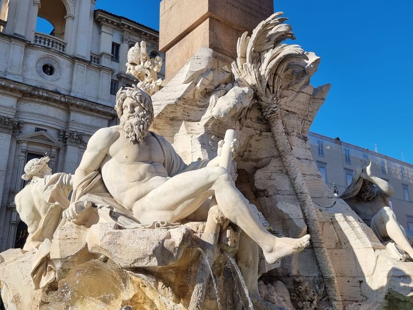 Rome: Monuments Audio Guide with Pantheon, no entry ticket - Piazza Navona and Bernini’s fountains