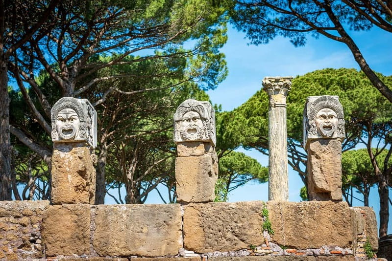 Rome: Ostia Antica Archaeological Park Ticket & Audio App - Walking the ancient streets and apartment blocks